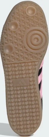 Кеди Adidas SAMBA INTER MIAMI чорно-світло-рожеві IH8157