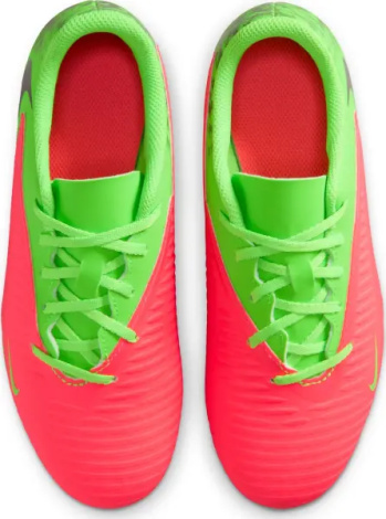 Бутси дитячі Nike JR PHANTOM 6 LOW CLUB "ERLING HAALAND" FG/MG EH ​​салатово-червоні IH1798-603