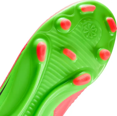 Бутси дитячі Nike JR PHANTOM 6 LOW CLUB "ERLING HAALAND" FG/MG EH ​​салатово-червоні IH1798-603