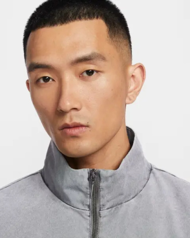 Куртка Nike BOOK DRI-FIT WOVEN GAME серая IF1548-010