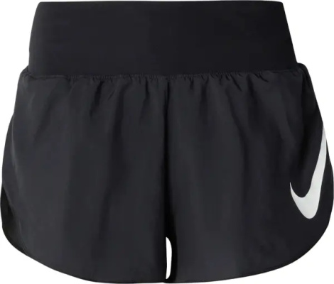 Шорты для бега женские Nike TEMPO FLOW SWOOSH DRI-FIT MID-RISE BRIEF-LINED черные IF1473-010