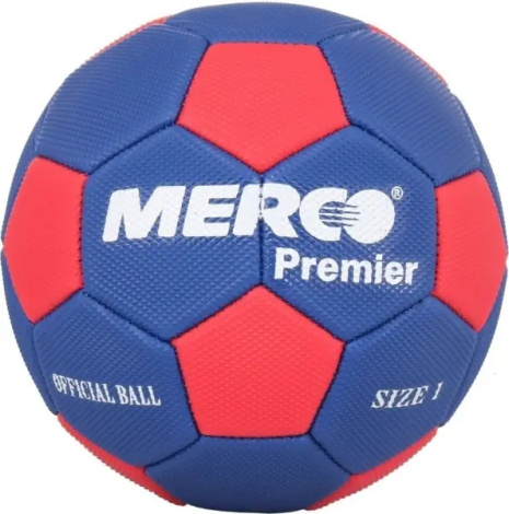 Гандбольный мяч Merco PREMIER сине-красный Размер 1 ID66327
