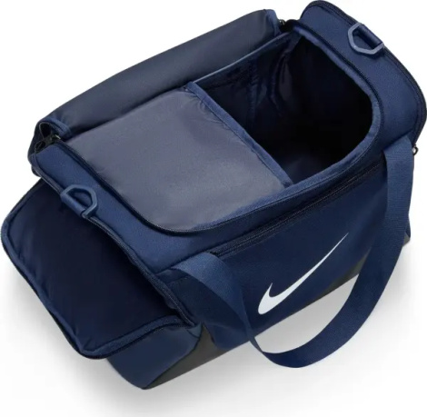 Сумка спортивная Nike BRASILIA TRAINING DUFFEL EXTRA SMALL 24L темно-синяя IB4398-410