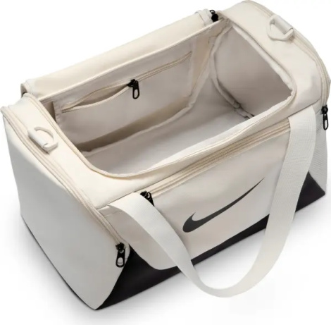 Сумка спортивная Nike BRASILIA TRAINING DUFFEL EXTRA SMALL 24L бежевая IB4398-072