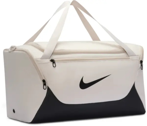 Сумка спортивная Nike BRASILIA TRAINING DUFFEL SMALL 40L бежевая IB4394-072