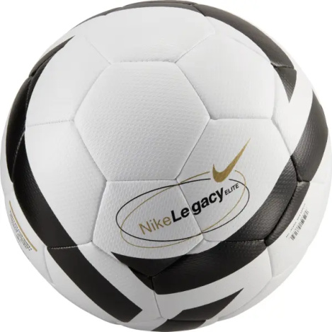 Футбольный мяч Nike LEGACY ELITE бело-черно-золотой Размер 5 HV6367-100