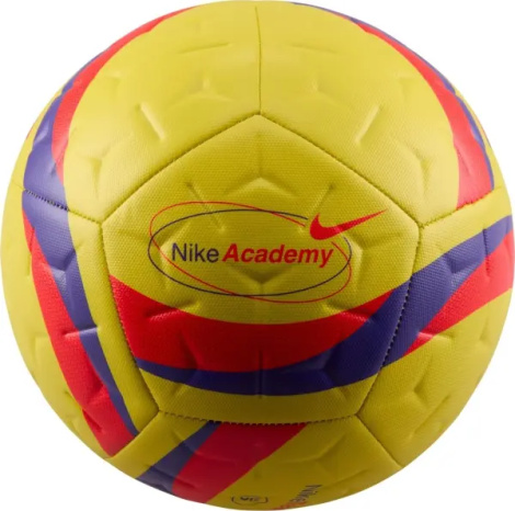 Футбольный мяч Nike ACADEMY желто-красно-фиолетовый Размер 4 HV4387-710