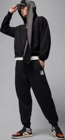 Спортивный костюм Nike JORDAN BROOKLYN FLEECE черный HV0544-010&HV0546-010