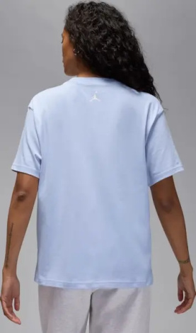 Футболка жіноча Nike JORDAN BROOKLYN блакитна HV0445-057