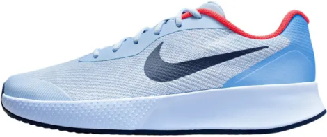 Кросівки тенісні Nike VAPOR LITE 3 CLAY блакитно-червоні HQ5292-402