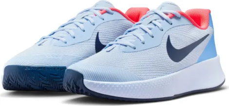 Кросівки тенісні Nike VAPOR LITE 3 CLAY блакитно-червоні HQ5292-402