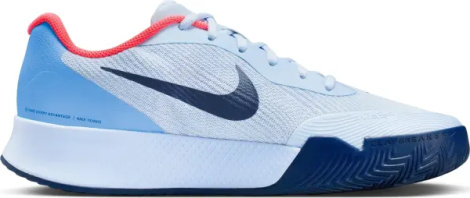 Кросівки тенісні Nike VAPOR LITE 3 CLAY блакитно-червоні HQ5292-402