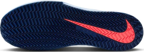 Кросівки тенісні Nike VAPOR LITE 3 CLAY блакитно-червоні HQ5292-402