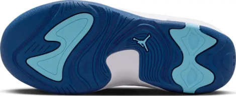 Кросівки підліткові Nike JORDAN MAX AURA 7 (GS) біло-світло-сіро-темно-сині HQ2089-101