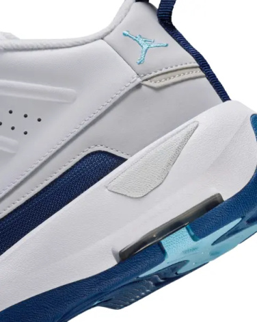 Кросівки підліткові Nike JORDAN MAX AURA 7 (GS) біло-світло-сіро-темно-сині HQ2089-101