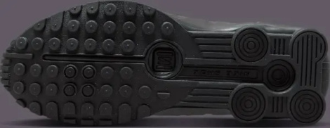 Кросівки Nike SHOX R4 темно-фіолетово-чорні HQ1988-500
