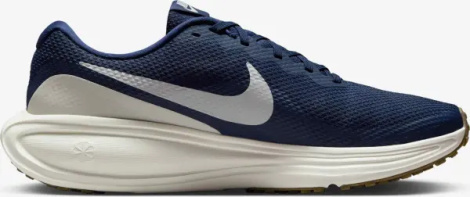 Кроссовки беговые Nike REVOLUTION 8 темно-сине-молочные HJ9198-402