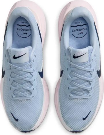 Кроссовки беговые женские Nike REVOLUTION 8 голубо-бело-светло-розовые HJ8485-400