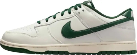 Кроссовки Nike DUNK LOW RETRO молочно-темно-зеленые HF5441-115