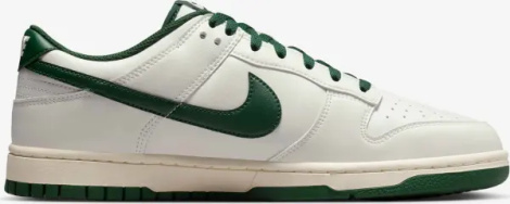 Кроссовки Nike DUNK LOW RETRO молочно-темно-зеленые HF5441-115