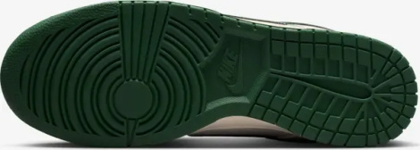 Кроссовки Nike DUNK LOW RETRO молочно-темно-зеленые HF5441-115