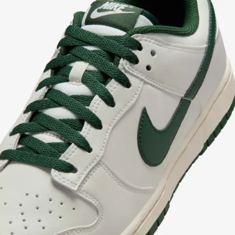 Кроссовки Nike DUNK LOW RETRO молочно-темно-зеленые HF5441-115