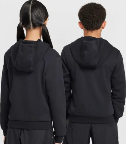 Спортивный костюм подростковый Nike SPORTSWEAR CLUB FLEECE черно-серый камуфляж FZ5489-010__FZ5491-084