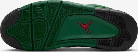 Кросівки підліткові Nike AIR JORDAN 4 RM (GS) чорно-зелено-червоні FQ7938-003