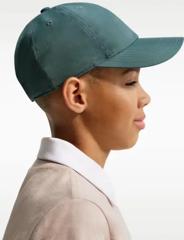 Бейсболка подростковая Nike DRI-FIT CLUB UNSTRUCTURED METAL SWOOSH темно-зеленая FB5064-382