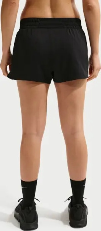 Шорты женские Nike ONE DRI-FIT MID-RISE 3" BRIEF-LINED черные DX6010-011