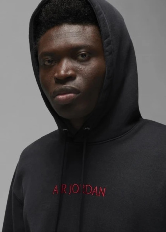 Худи Nike JORDAN M J AIR JDN WM FLC HOODIE черное DV6463-010