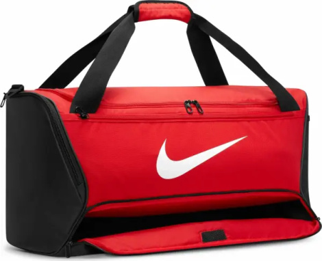 Сумка спортивная Nike BRASILIA 9.5 TRAINING DUFFEL BAG M 60L красная DH7710-657