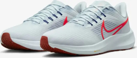 Кросівки бігові Nike PEGASUS 39 біло-червоно-темно-сині DH4071-007
