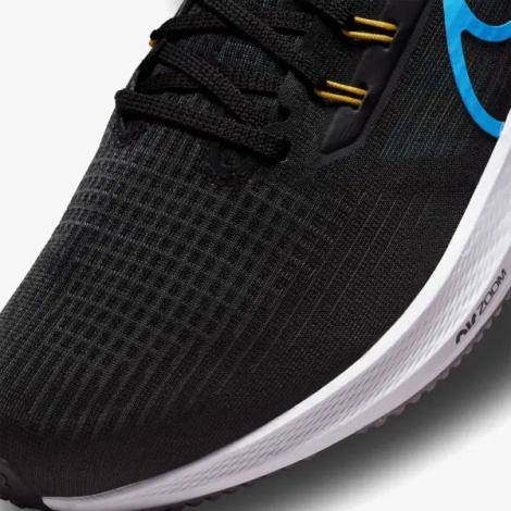 Кросівки бігові Nike PEGASUS 39 чорно-блакитно-жовті DH4071-002
