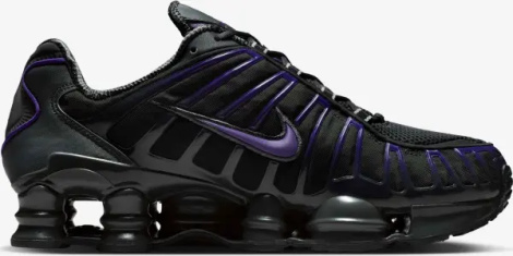 Кроссовки Nike SHOX TL черно-фиолетовые AV3595-014