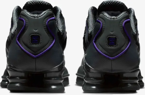 Кроссовки Nike SHOX TL черно-фиолетовые AV3595-014