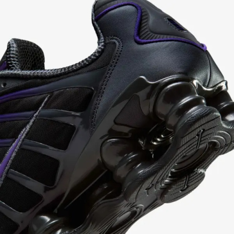 Кроссовки Nike SHOX TL черно-фиолетовые AV3595-014