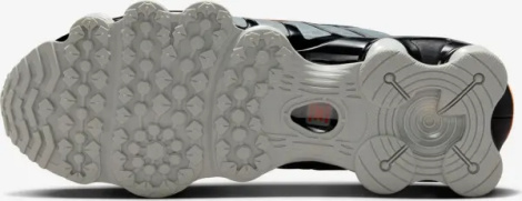 Кросівки Nike SHOX TL сіро-чорно-жовтогарячі AV3595-011