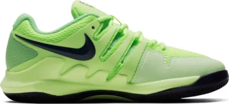 Кроссовки теннисные детские Nike COURT JR. VAPOR X лаймовые AR8851-302