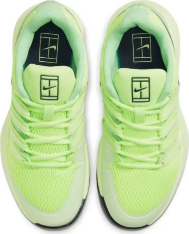 Кроссовки теннисные детские Nike COURT JR. VAPOR X лаймовые AR8851-302