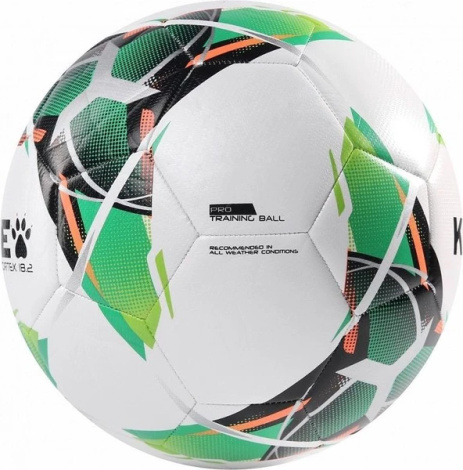 Футбольный мяч Kelme TRUENO бело-зеленый 9886130-9127 Размер 4