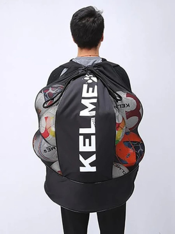 Сумка для мячей Kelme Ball Bag черная 9886019.9000