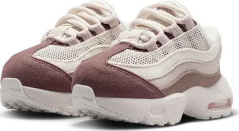 Кросівки дитячі Nike AIR MAX 95 (TD) бежево-коричневі 905462-012