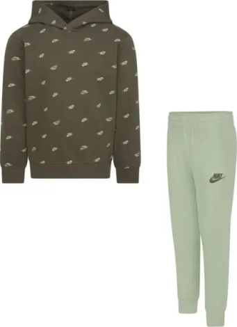 Спортивный костюм детский Nike ESSENTIAL CLUB оливково-светло-зеленый 86J802-EC0