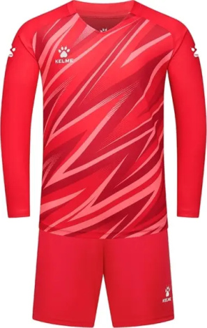 Комплект воротарської форми дитячий Kelme ZAMORA III червоний 8461ZB3243.9600