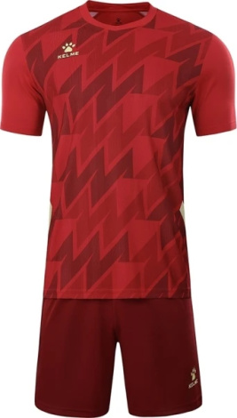 Комплект футбольной формы Kelme OVIEDO красно-бордовый 8351ZB1084.9600