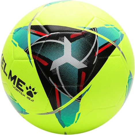 Футбольный мяч Kelme VORTEX 18.2 желто-зелено-черный Размер 5 8101QU5001.9905