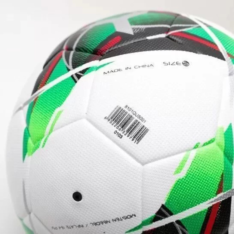 Футбольный мяч Kelme VORTEX 18.2 бело-зеленый 8101QU5001.9127 Размер 5