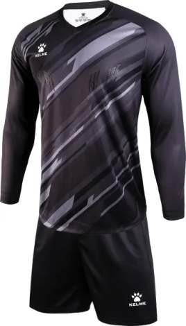 Комплект воротарської форми Kelme ZAMORA II чорний 7361ZB1256.9000
