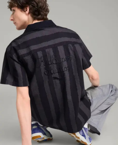 Рубашка Puma X KIDSUPER темно-сине-темно-серая 629511-16